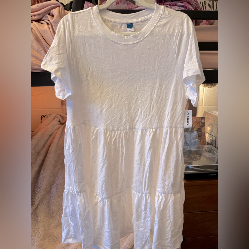 Old Navy Lightweight Tiered T-Shirt Dress